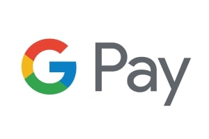GPay's insignia merges Google's colorful 'G' with 'Pay' in a streamlined, contemporary typeface.