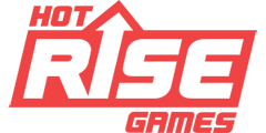 Hot Rise Games logo, standing for a slot provider