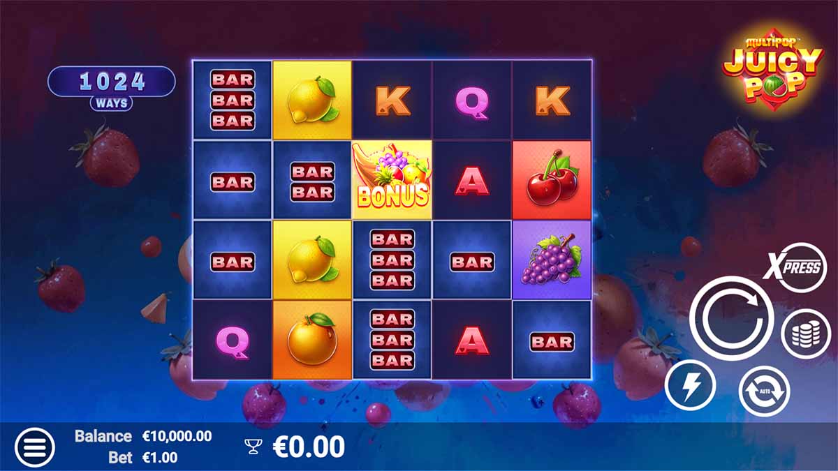 Discover the pleasure of 15 Free Spins in JuicyPop by AvatarUX.