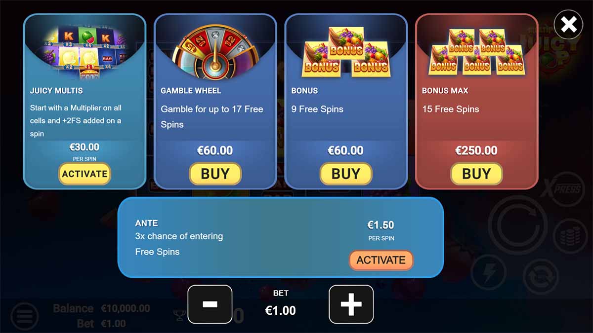 Revealing a fantastic win of 112.00 in JuicyPop slot game by AvatarUX.