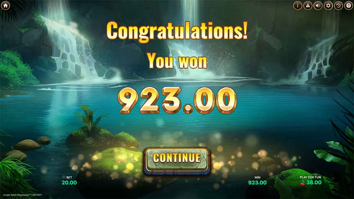 glimpse-of-jungle-spirit-megaways-slot-with-total-win-of-923.00-during-12-free-spins