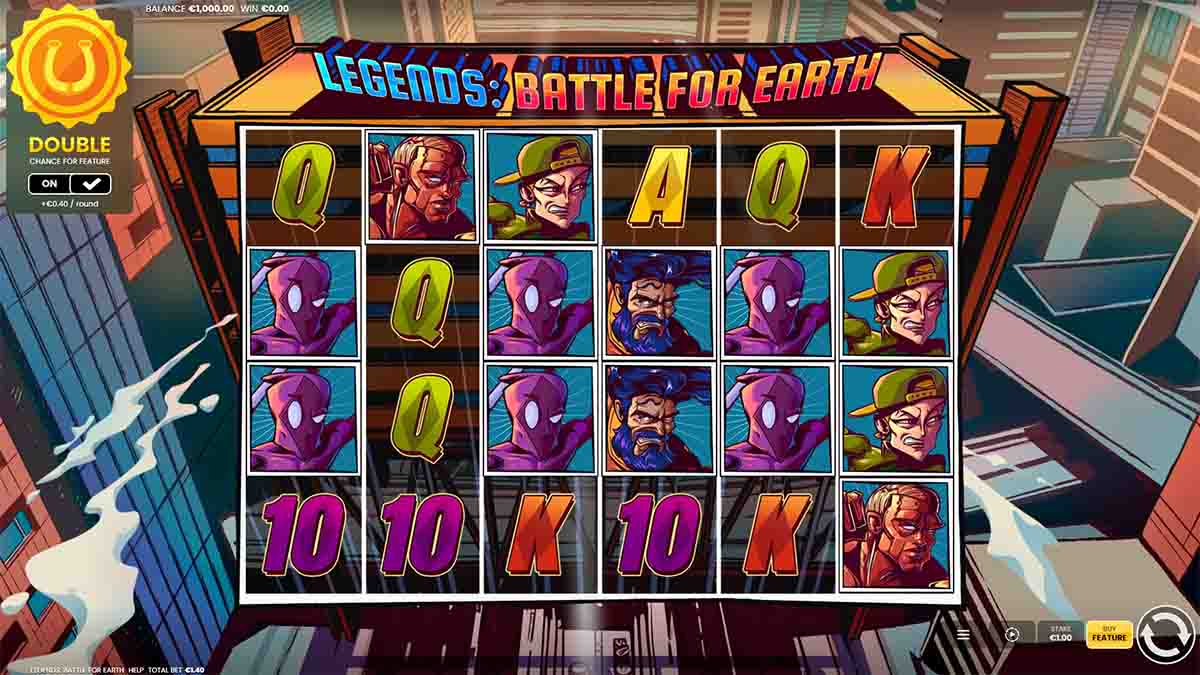 Base Game Perspective in Legends Battle Of Earth by Octoplay