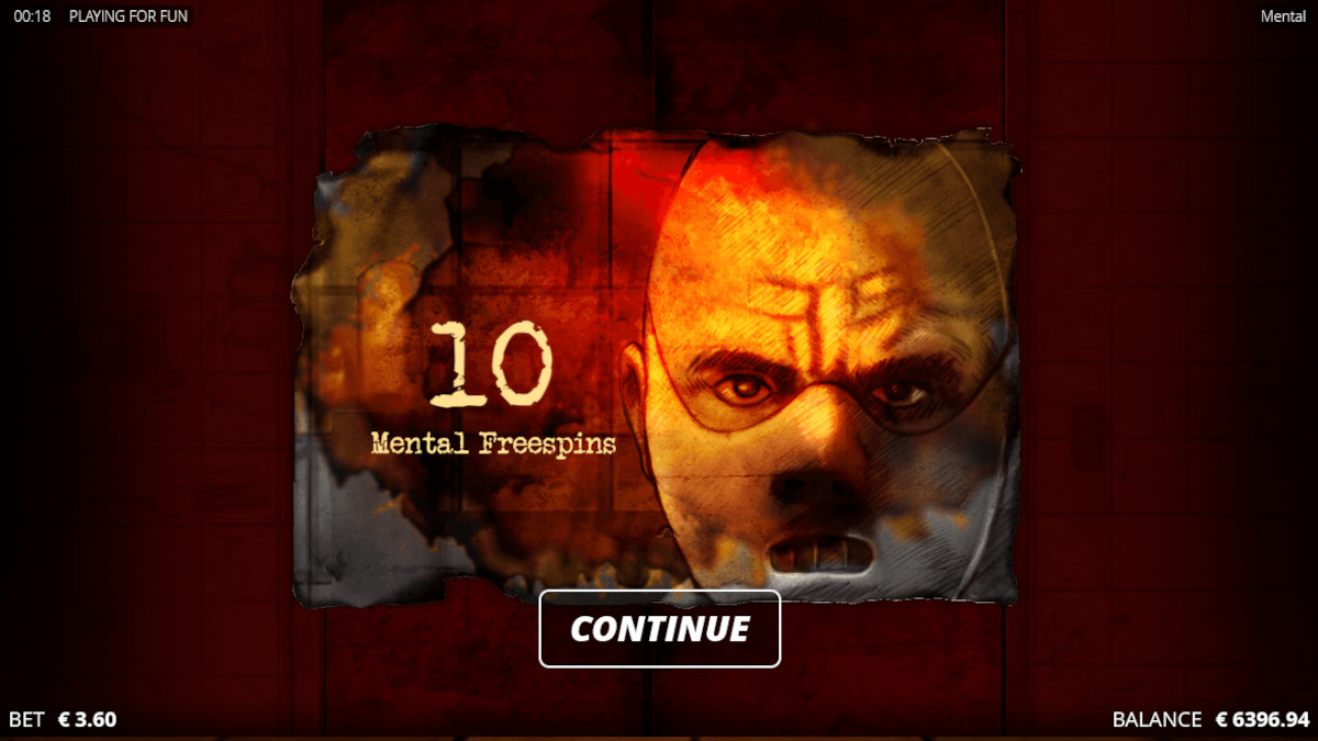Discover 10 complimentary spins in the Mental slot from Nolimit City