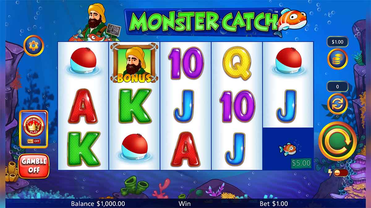 base game snapshot of monster-catch-slot by light-and-wonder
