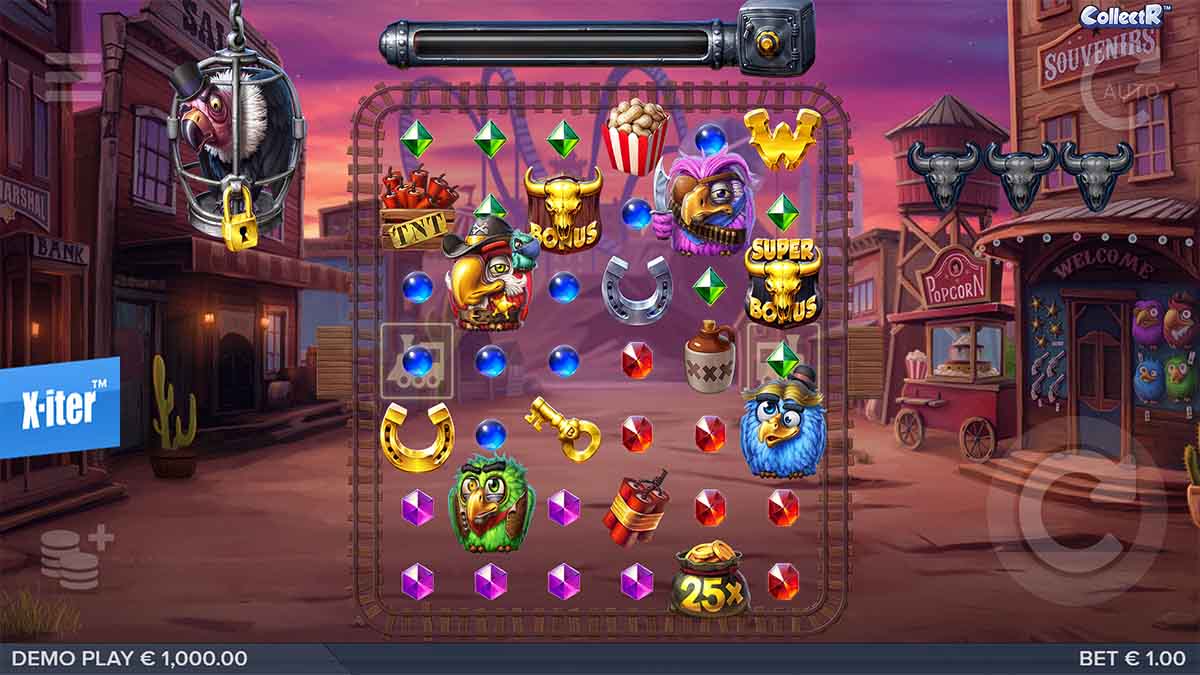 A glimpse at the base game of the Pirots 3 slot by ELK Studios