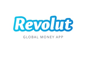 Embodying simplicity, the Revolut logo uses smoothly rounded blue letters.