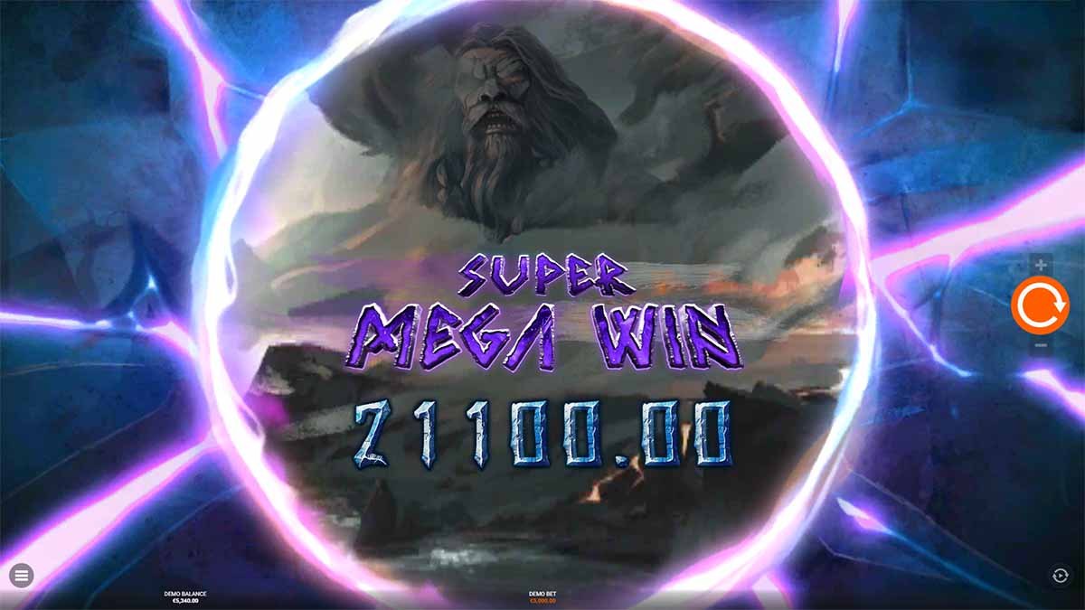 Unveil the thrill of the storm as Rise of Ymir showcases exhilarating features—Ymir’s Conquest wild multipliers, distinctive Megamultiplier symbols, alongside three exhilarating bonus rounds and multiple feature buy options.
