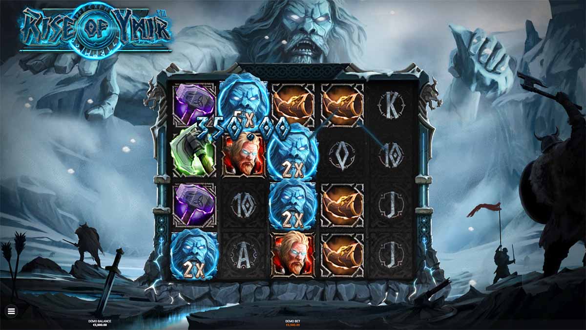 Bask in the joy of an enormous win, as documented in the Rise of Ymir, highlighting an incredible Super Mega Win of 21,100.